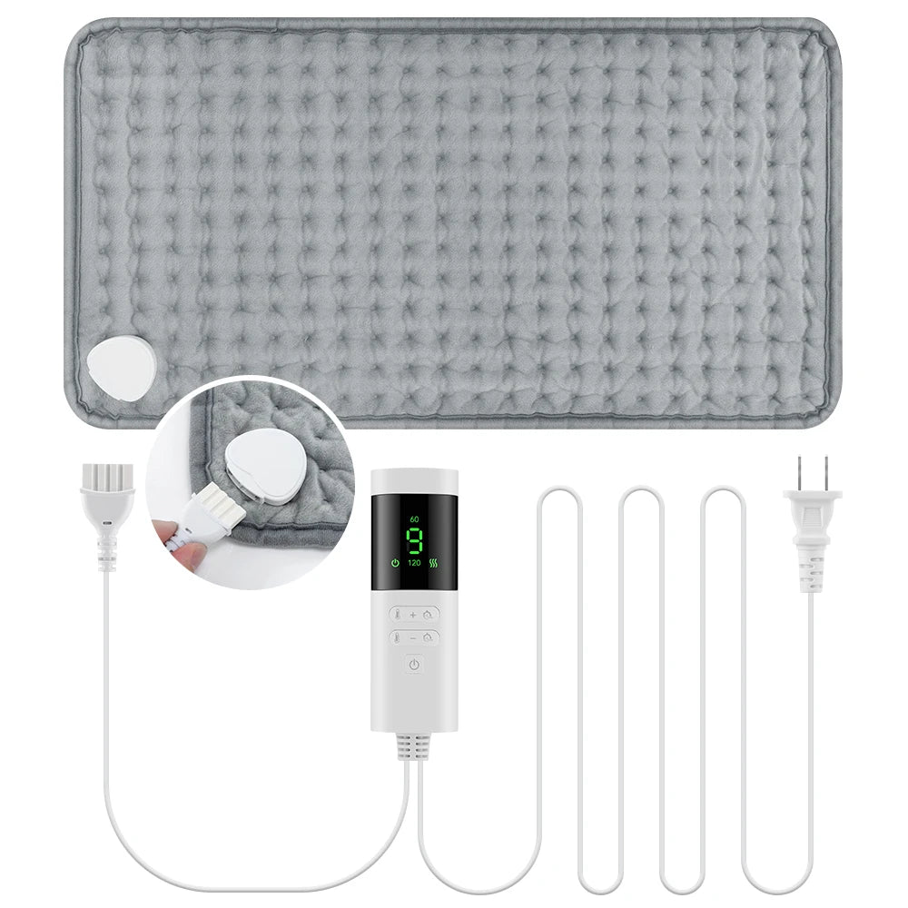 Electric Heating Pads for Back Neck Shoulder Home Office Washable Winter Warm Blanket