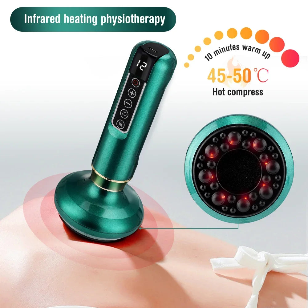 Handheld Body Fat Massager Cellulite Massager Adjustable Body Guasha Contouring & Sculpting Machine For Belly Cellulite Suction